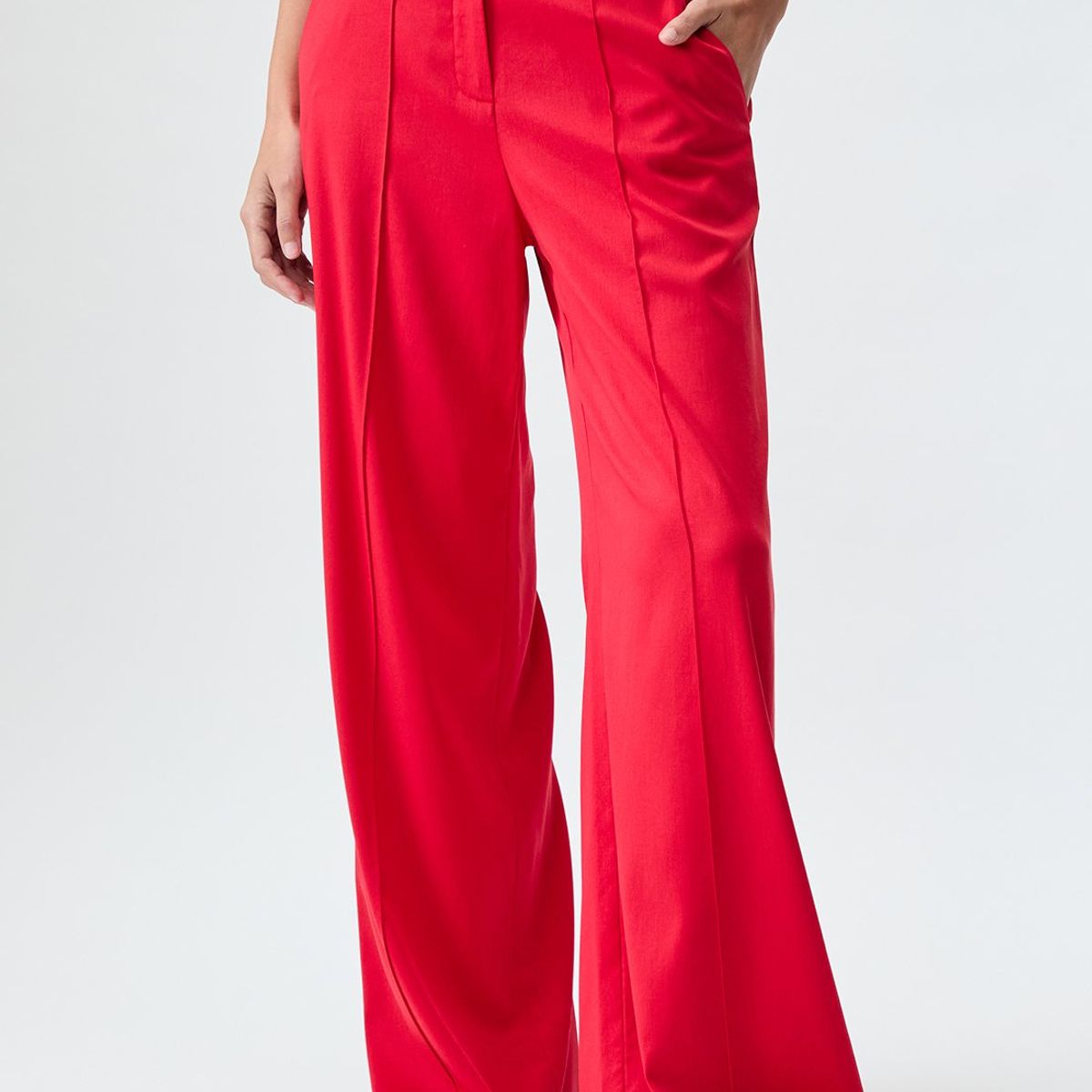 IO - Pantalon Rojo Mujer Io