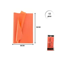 GENERICO - PAPEL DE SEDA 12 PCS 50 CM X 66 CM