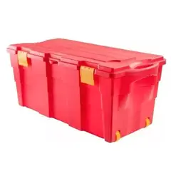 WENCO - Baul Organizador 100 Litros Rojo