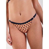 Daikiri Bottom de Bikini Mujer Negro Liso Colaless Extra Confort UV 50+