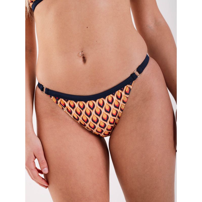 DAIKIRI BIKINIS - Daikiri Bottom de Bikini Mujer Negro Liso Colaless Extra Confort Protección UV 50+