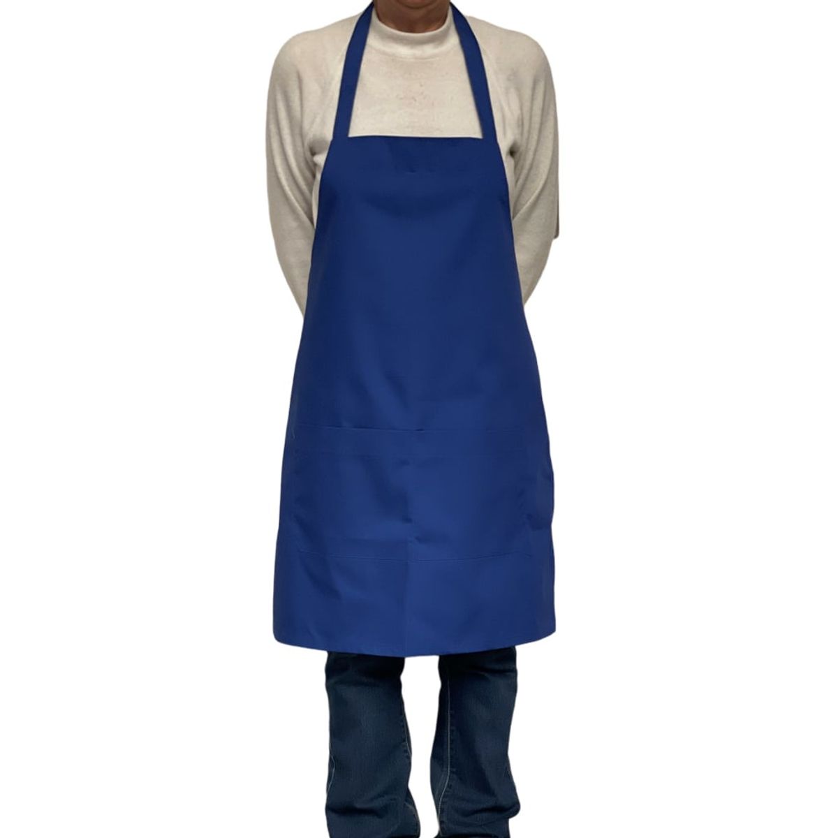 90 GRADOS - Pechera Delantal Chef Poplin Confeccion Nacional Usos Varios