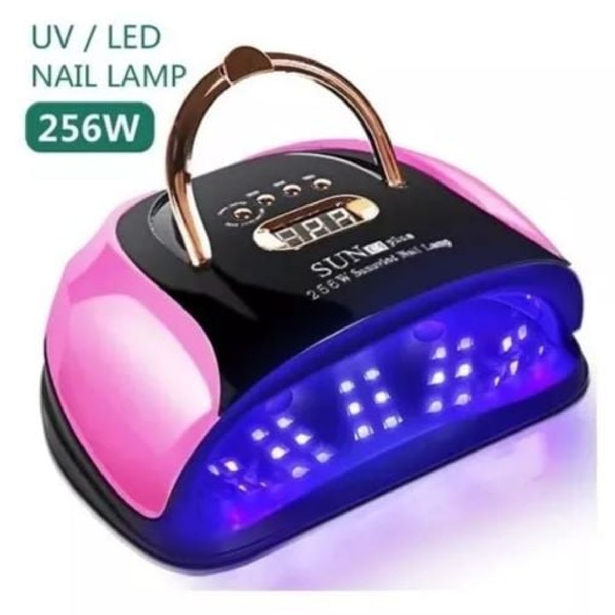 GENERICO - Lampara Secado de Uñas  Rapida  256W Azul
