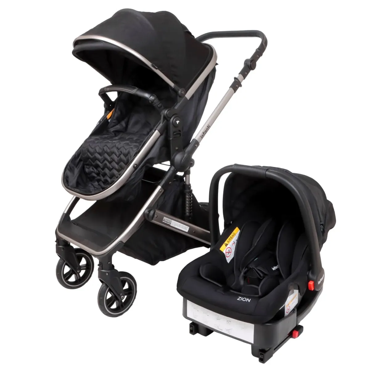 INFANTI - Coche Travel System Epic 6G Black Infanti