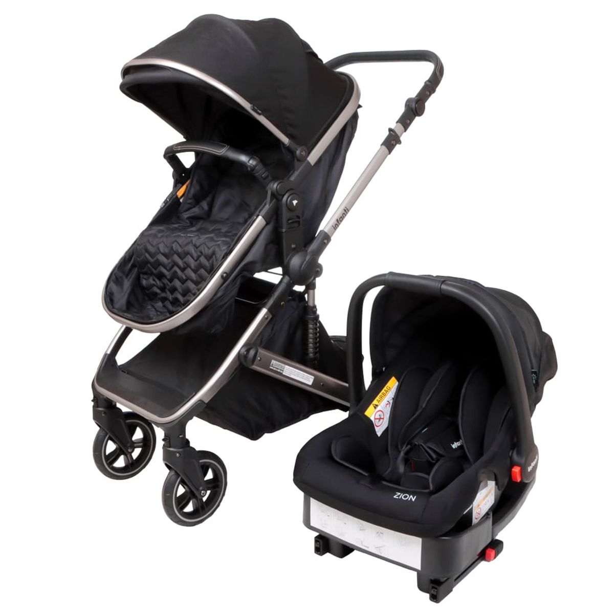 INFANTI - Coche Travel System Epic 6G Black Infanti