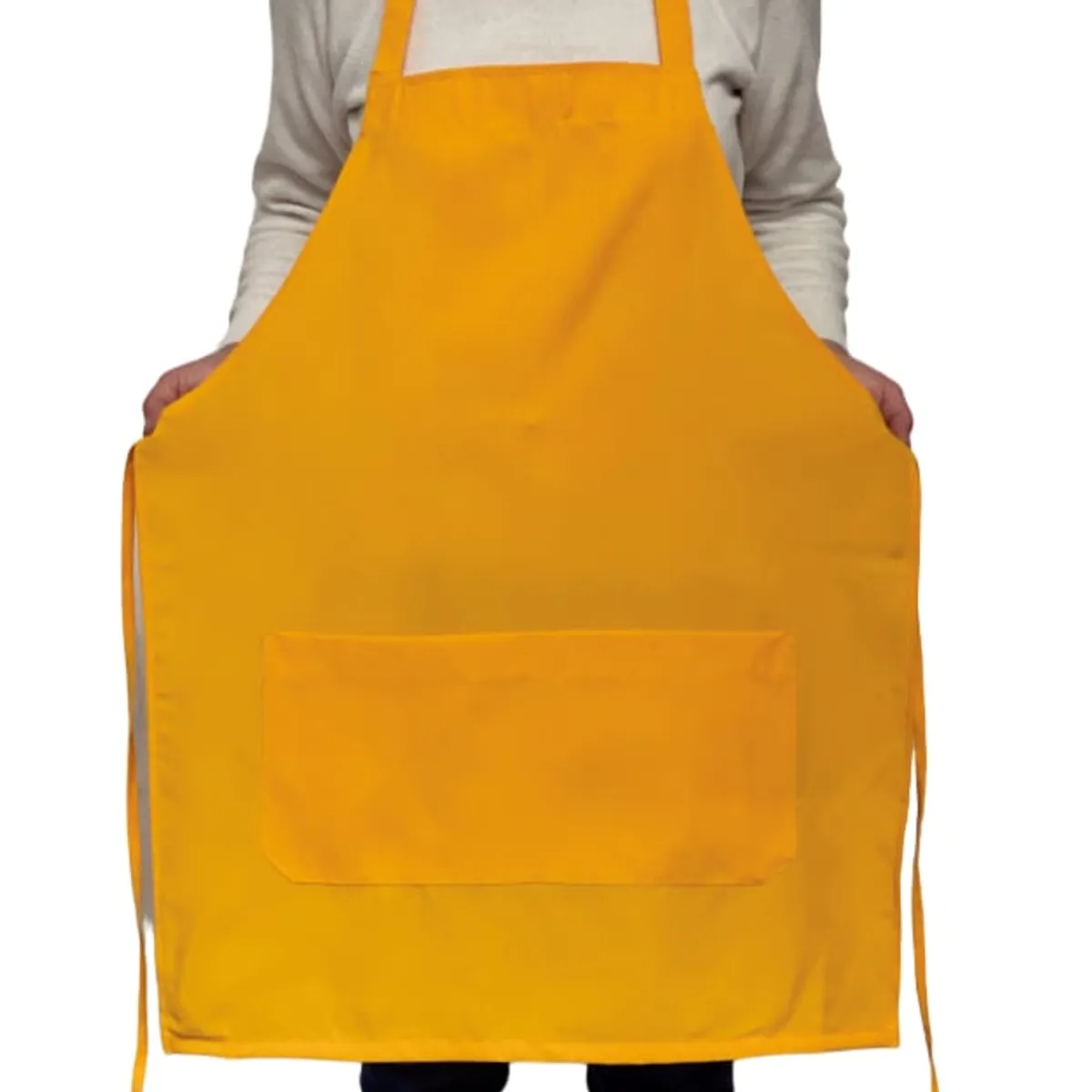 90 GRADOS - Pechera Delantal Chef Poplin Confeccion Nacional Usos Varios