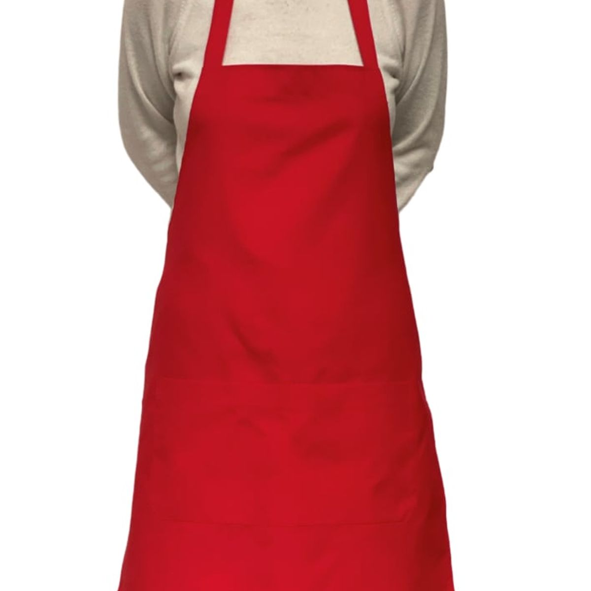 90 GRADOS - Pechera Delantal Chef Poplin Confeccion Nacional Usos Varios