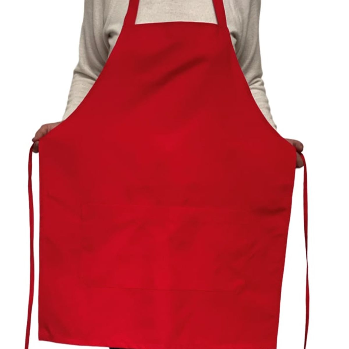 90 GRADOS - Pechera Delantal Chef Poplin Confeccion Nacional Usos Varios