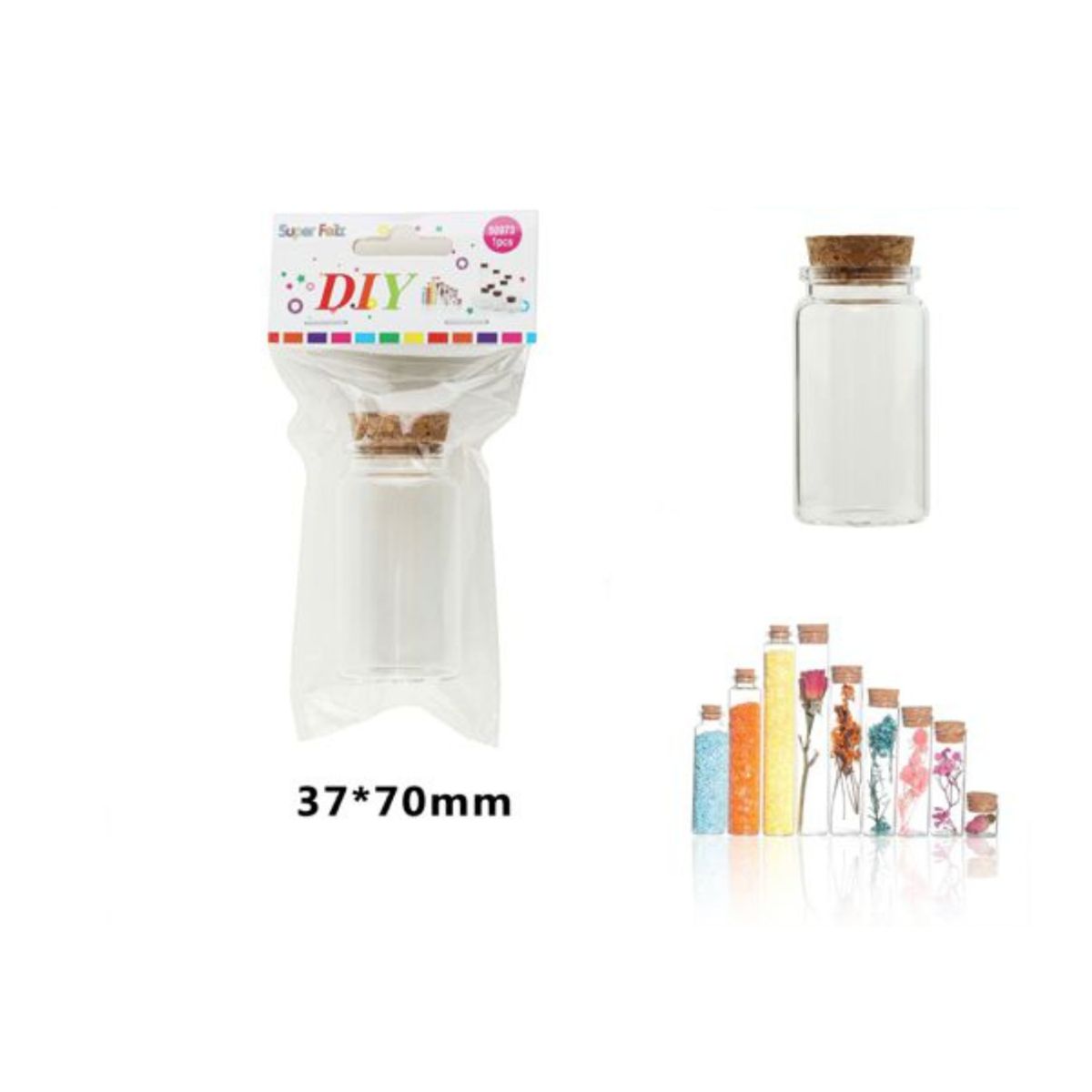 GENERICO - FRASCOS DE VIDRIO DIY