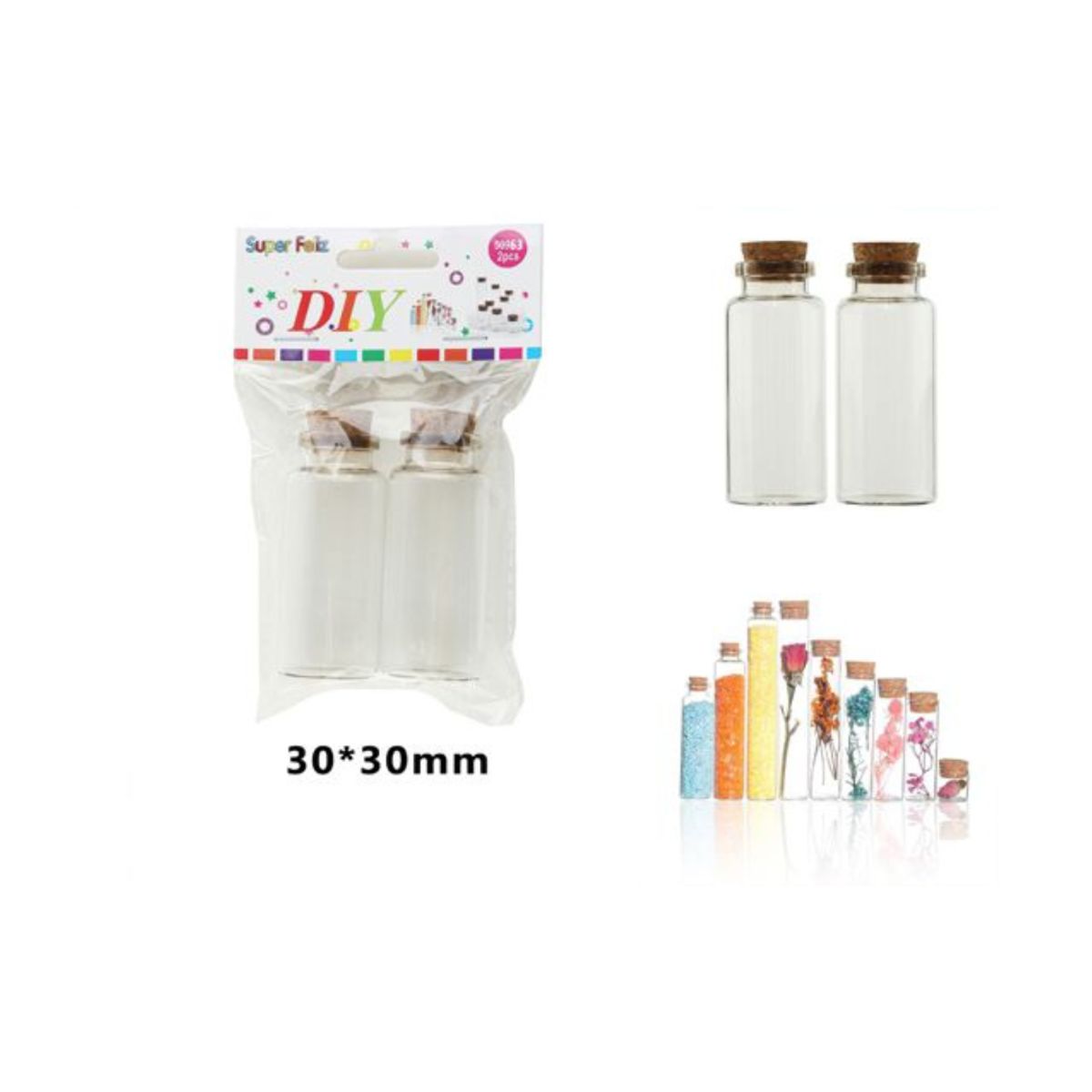 GENERICO - FRASCOS DE VIDRIO DIY