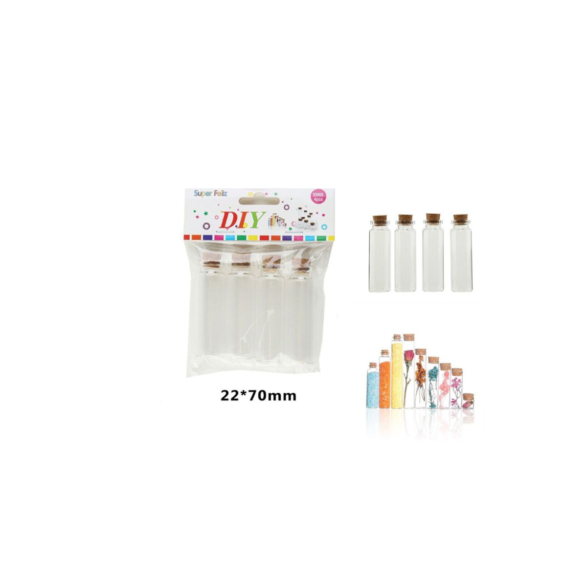 GENERICO - FRASCOS DE VIDRIO DIY