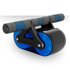 GENERICO - Rueda Abdominal Doble Azul