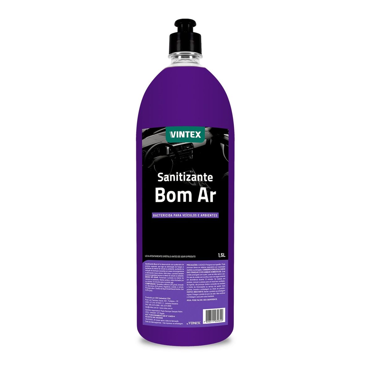 VINTEX - SANITIZANTE BOM AR - Sanitizante Lavanda - 1 1/2L