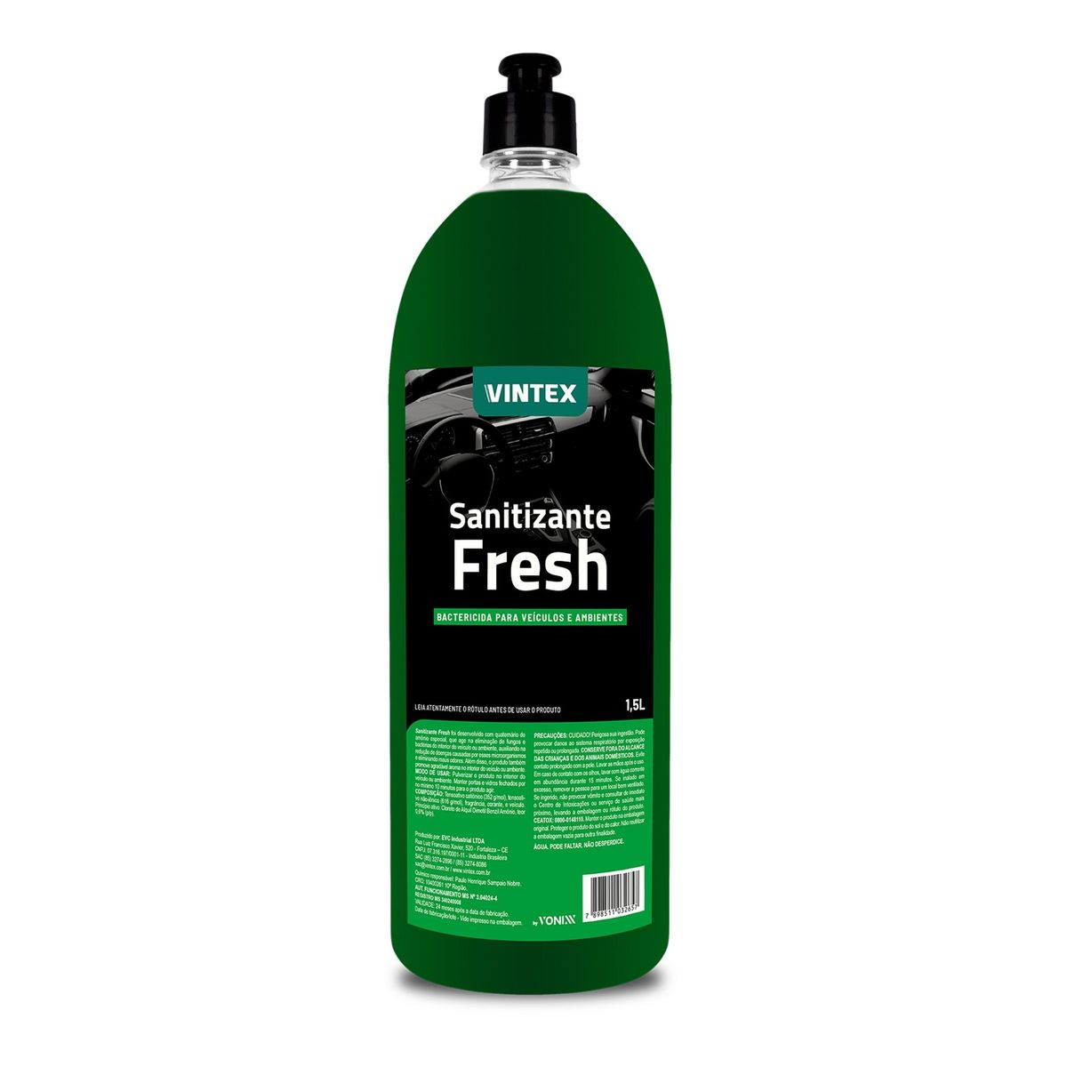 VINTEX - SANITIZANTE FRESH - Sanitizante Aroma Fresco - 1 1/2 L