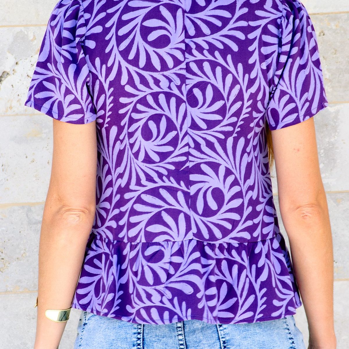 PAULAMILAGRO - Blusa  Catalina lila