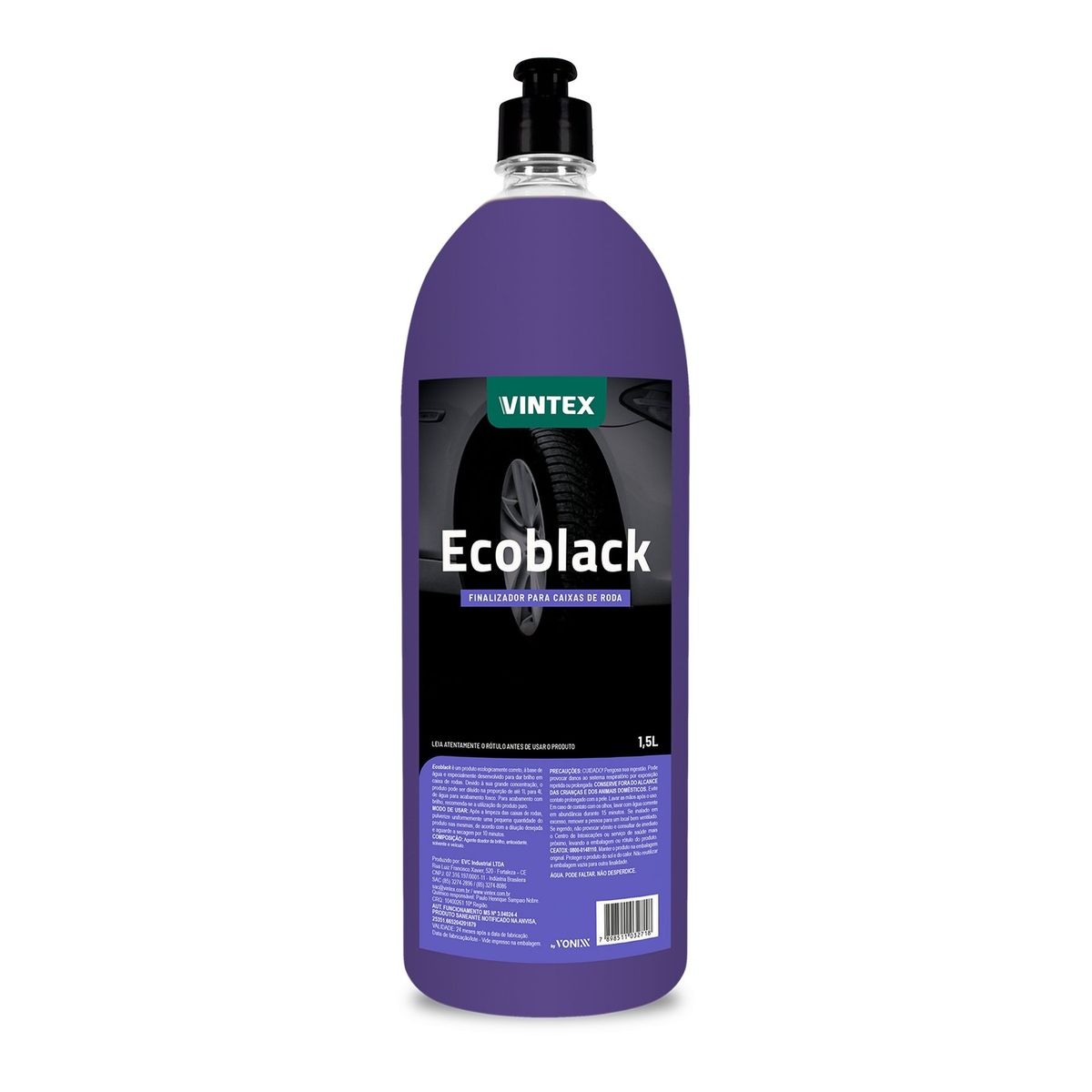 VINTEX - ECOBLACK - Renovador de Guardafangos - 1 1/2 L