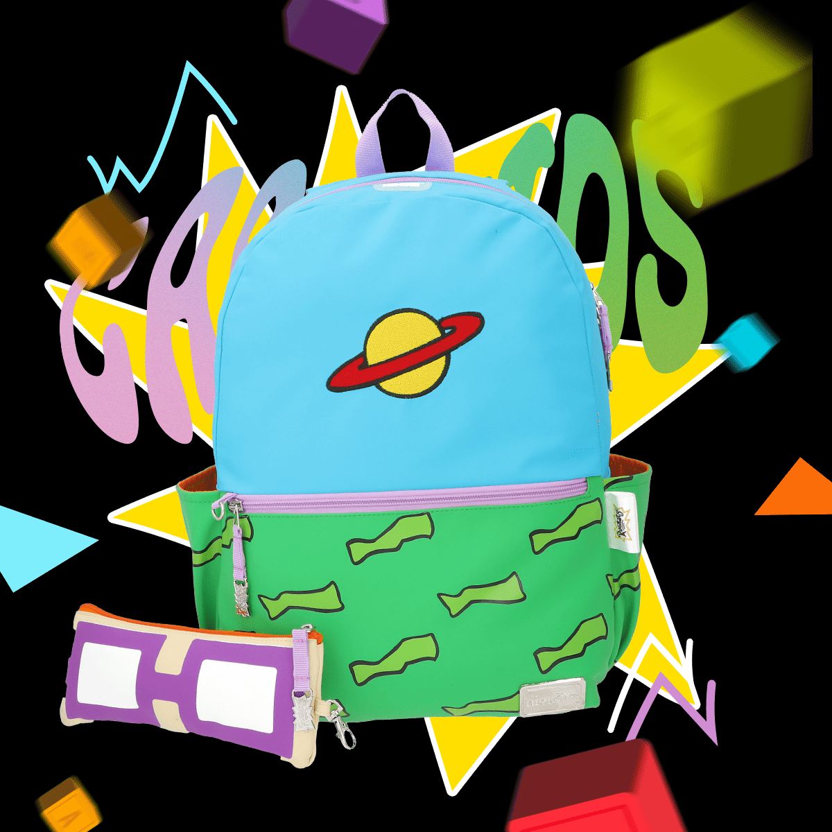 NICKELODEON - Mochila Rugrats Juvenil Casual Carlitos