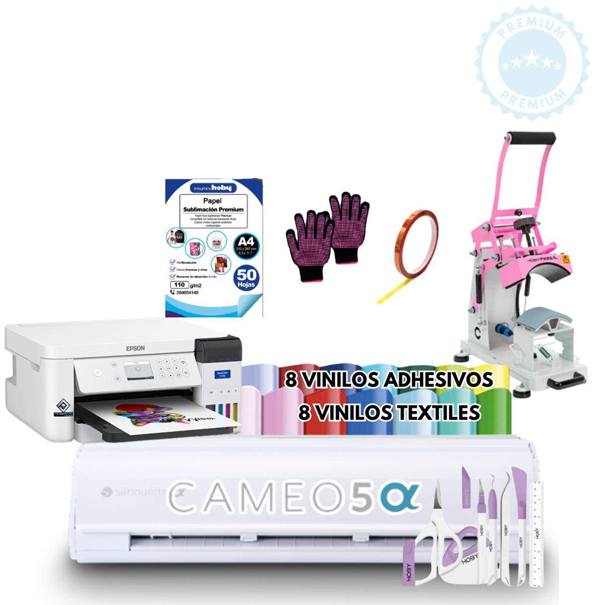 SILHOUETTE - Plotter de corte cameo 5 full sublimación k2