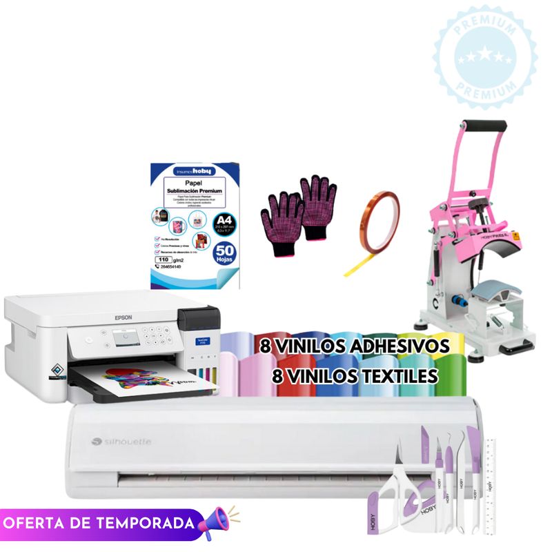 SILHOUETTE - Plotter de corte cameo 5 full sublimación k2