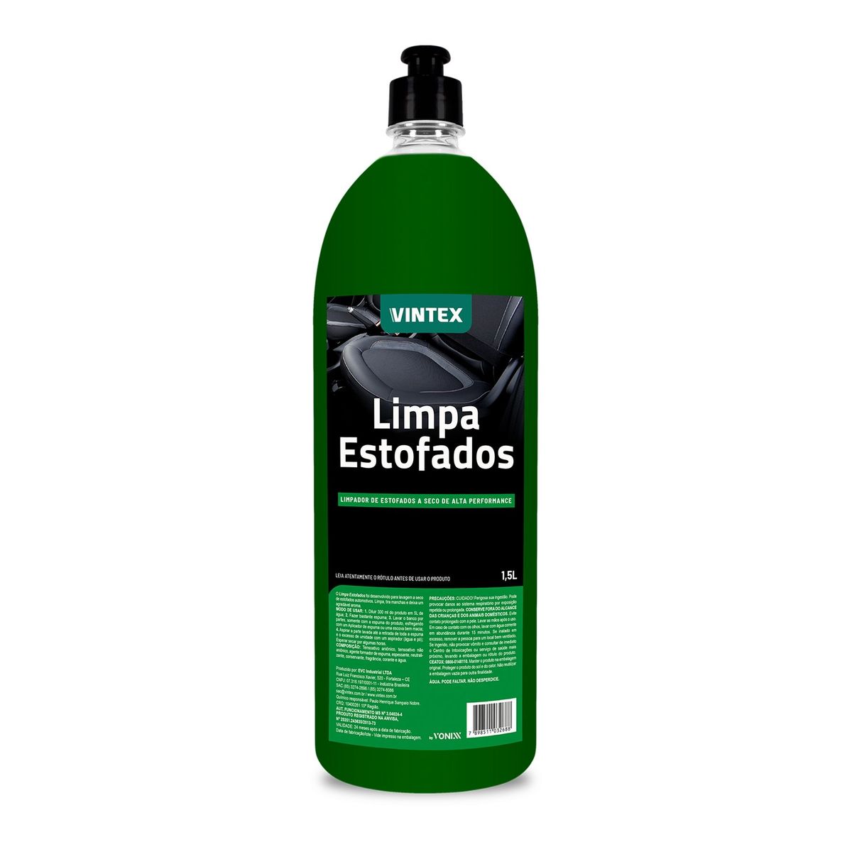 VINTEX - LIMPA ESTOFADOS - Limpia Tapices y Alfombras -  1 1/2 L