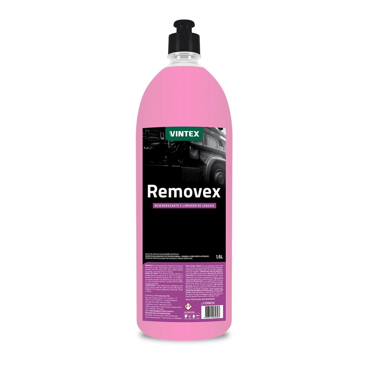 VINTEX - REMOVEX - Desengrasante y Limpiador de Chasis - 1 1/2 L