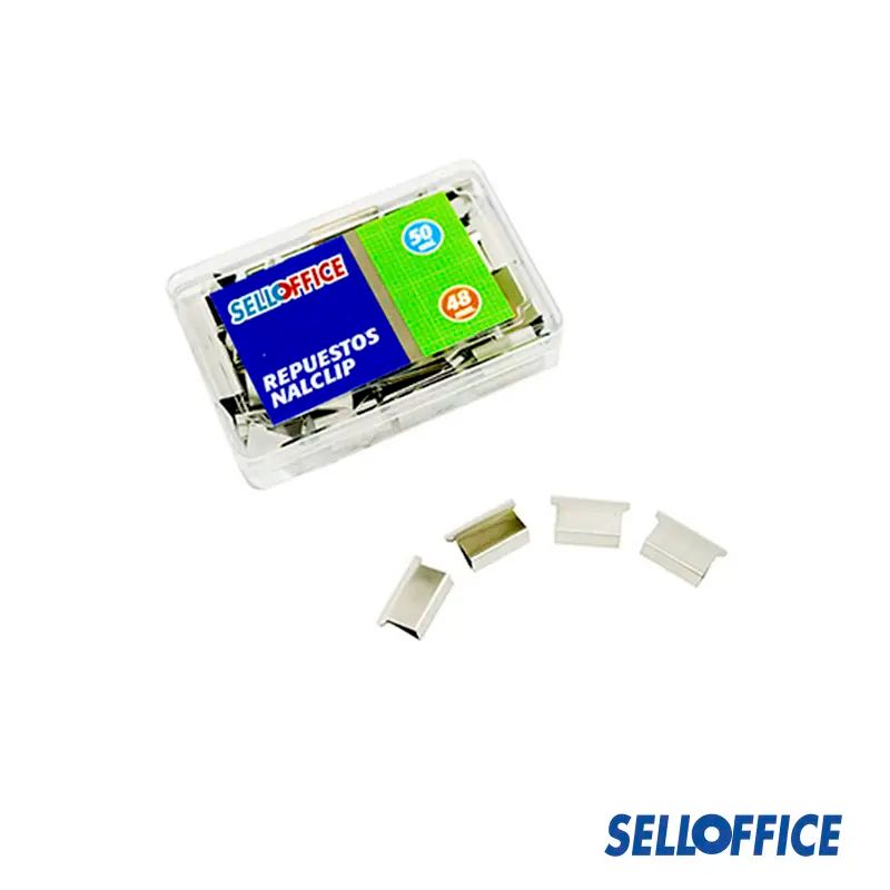 SELLOFFICE - Caja Magic Clip Medium 48mm 50uni Selloffice