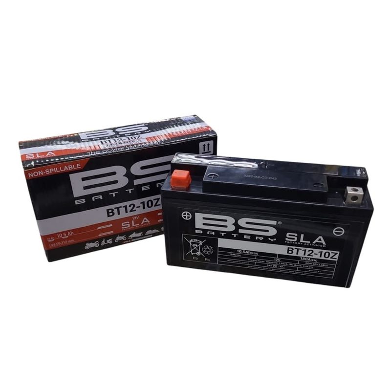 GENERICO - Batería Moto BT12-10Z BS BATTERY