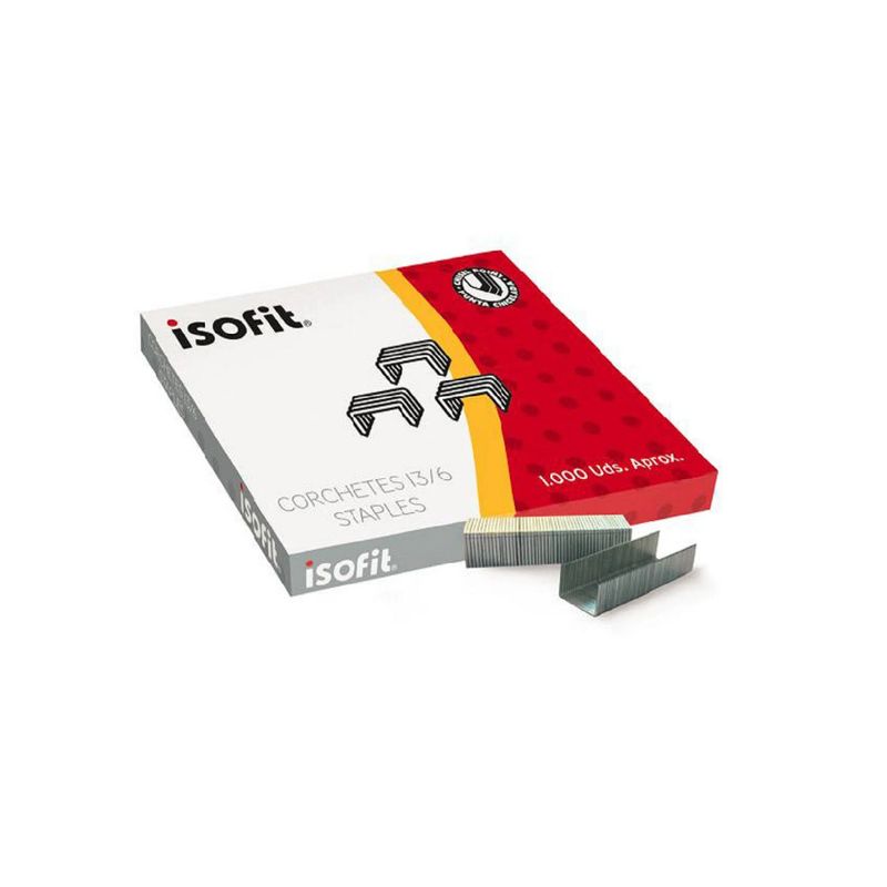 ISOFIT - Corchetes 13 6 Caja De 1000 Uds Isofit