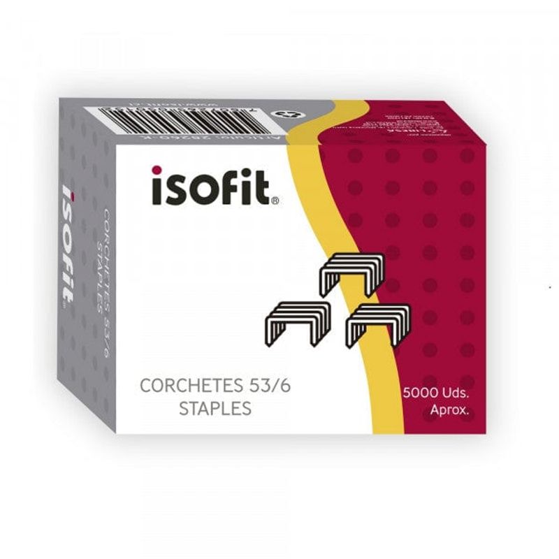 ISOFIT - Corchetes 53 6 Caja De 5000 Uds Isofit
