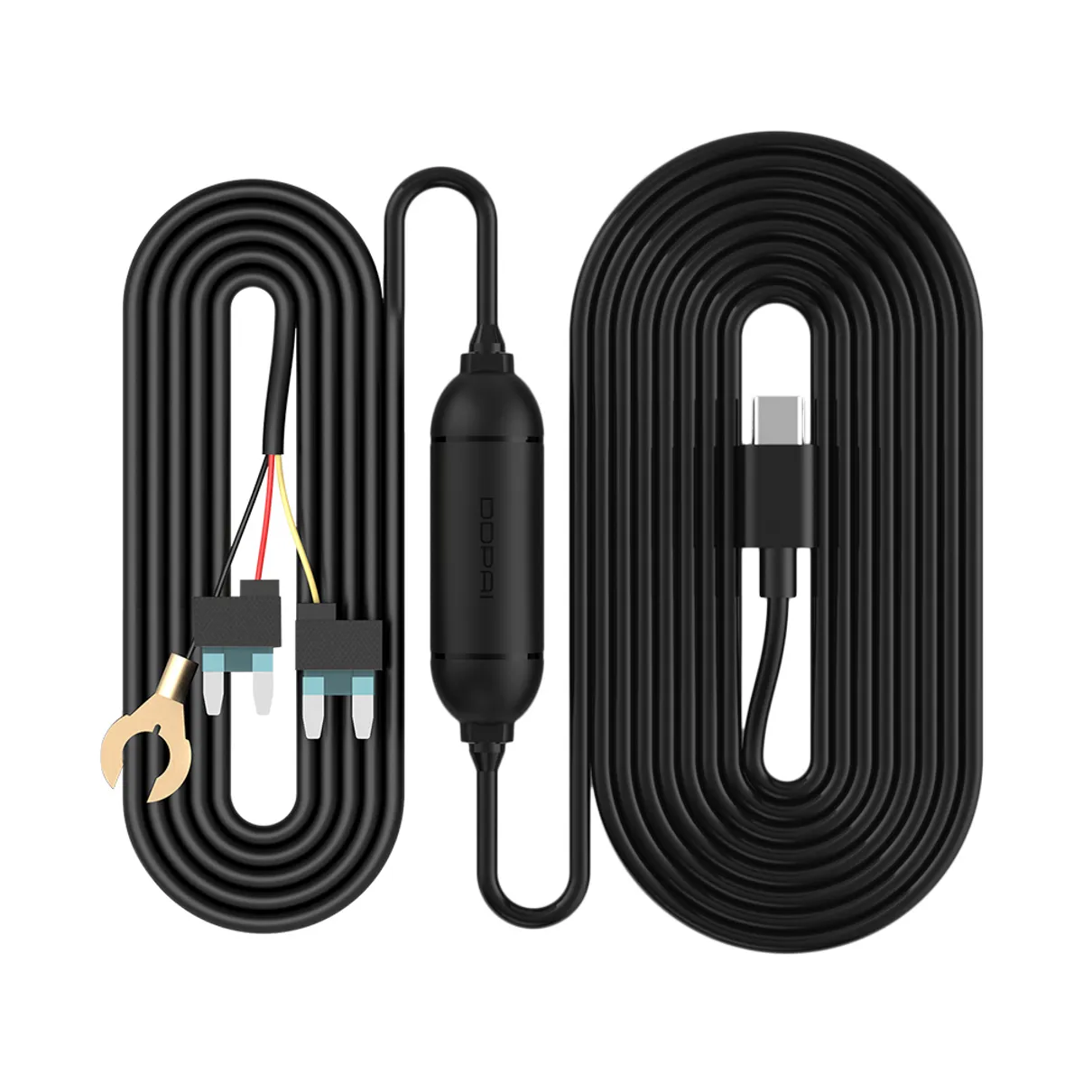 DDPAI - Cámara de vehículo dual 25K GPS Wifi DDPAI N3 Pro Dash Cam + cableado