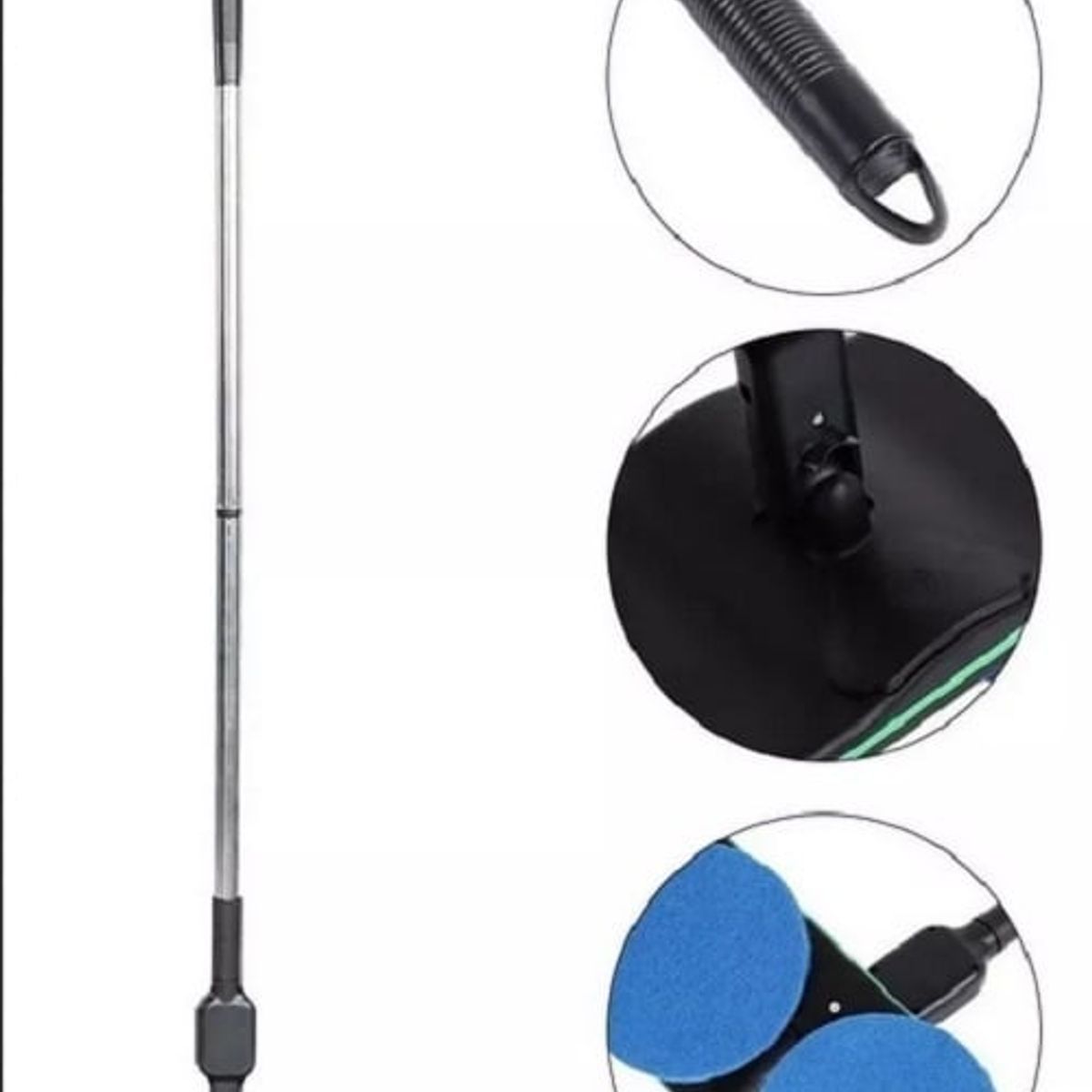 GENERICO - Mopa Pulidora Eléctrica Inalámbrica Recargable Multifuncion