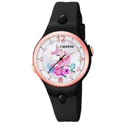 CALYPSO - Reloj Niña K57838 Pulsera Negra