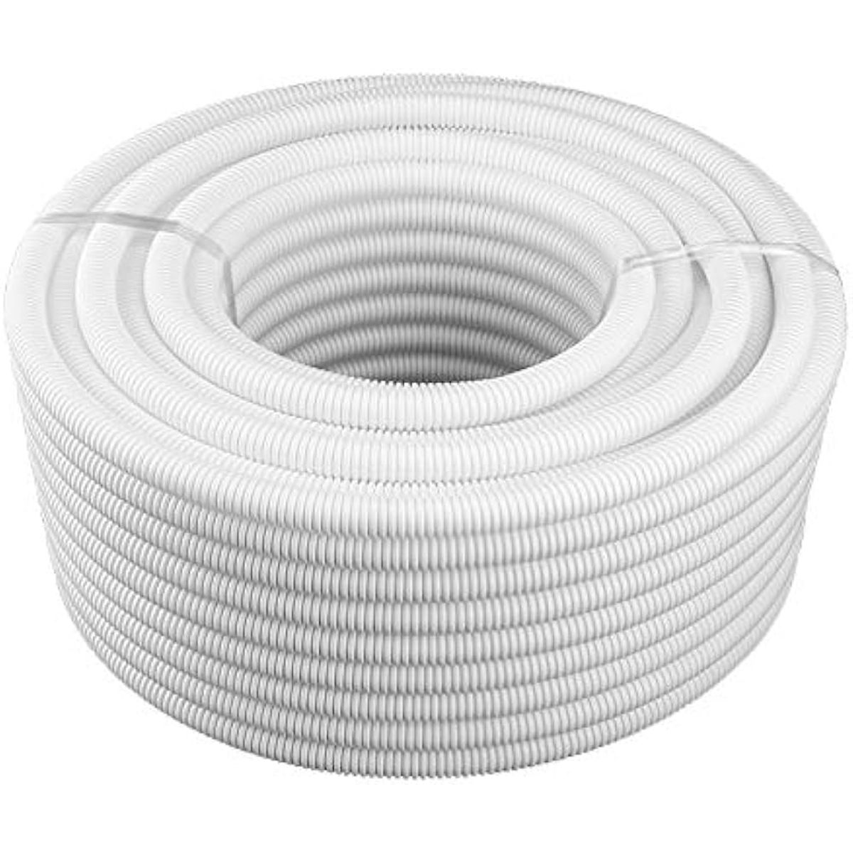 GENERICO - Tubo Conduit Corrugado Libre de Halogenos Gris 40mm Rollo 25mt