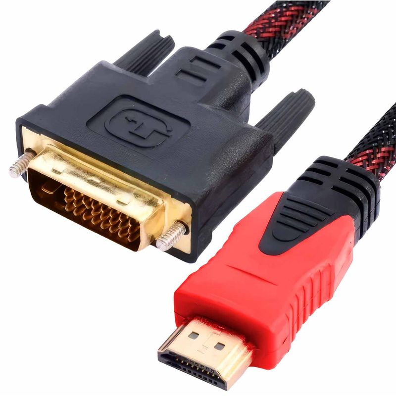 GEN - Cable Hdmi A Dvi 1.5 Mts Dvi D 24+1 1080p Hdtv Pc Full Hd