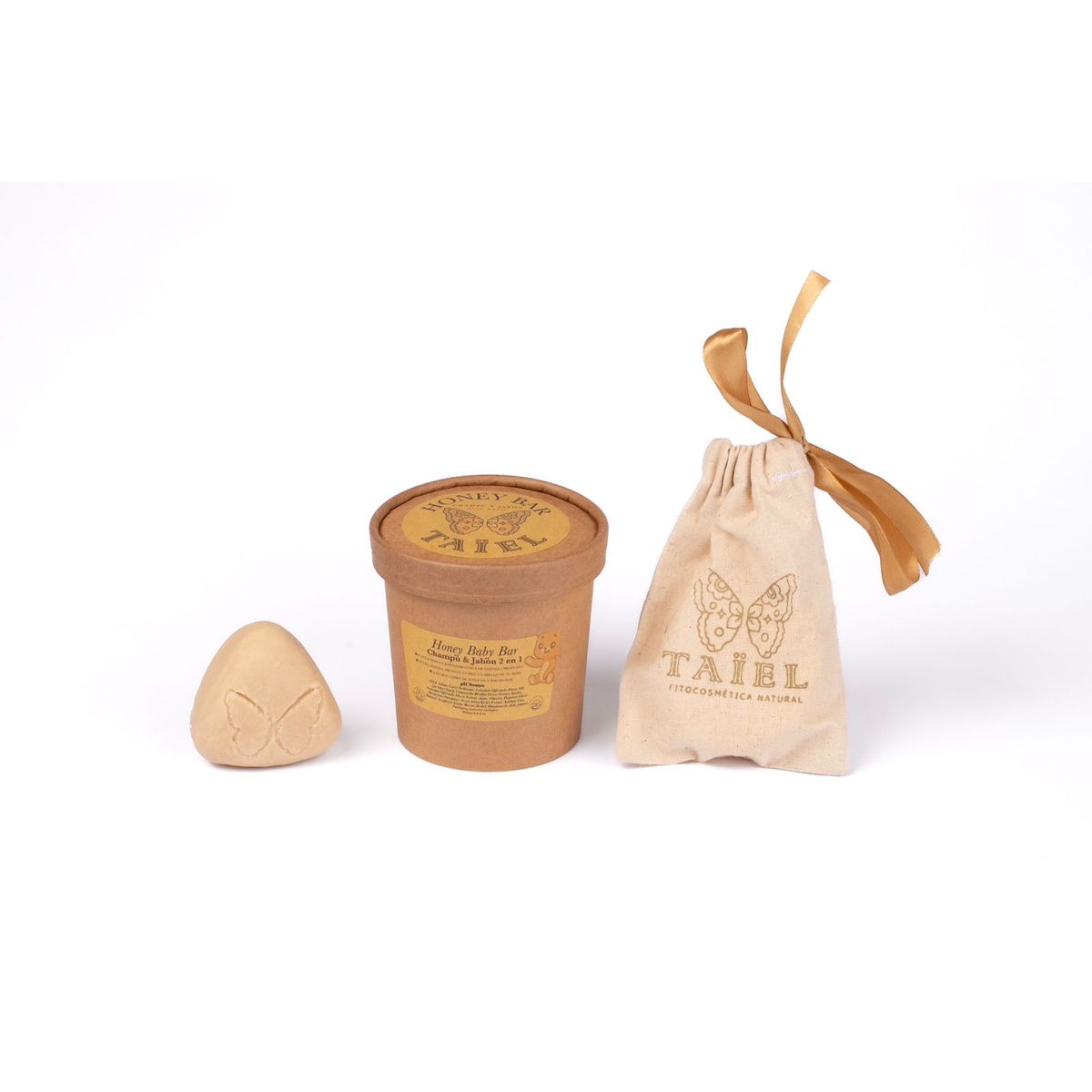 TAIEL - SHAMPOO Y JABÓN 100% NATURAL PARA BEBÉ Y PIEL SENSIBLE