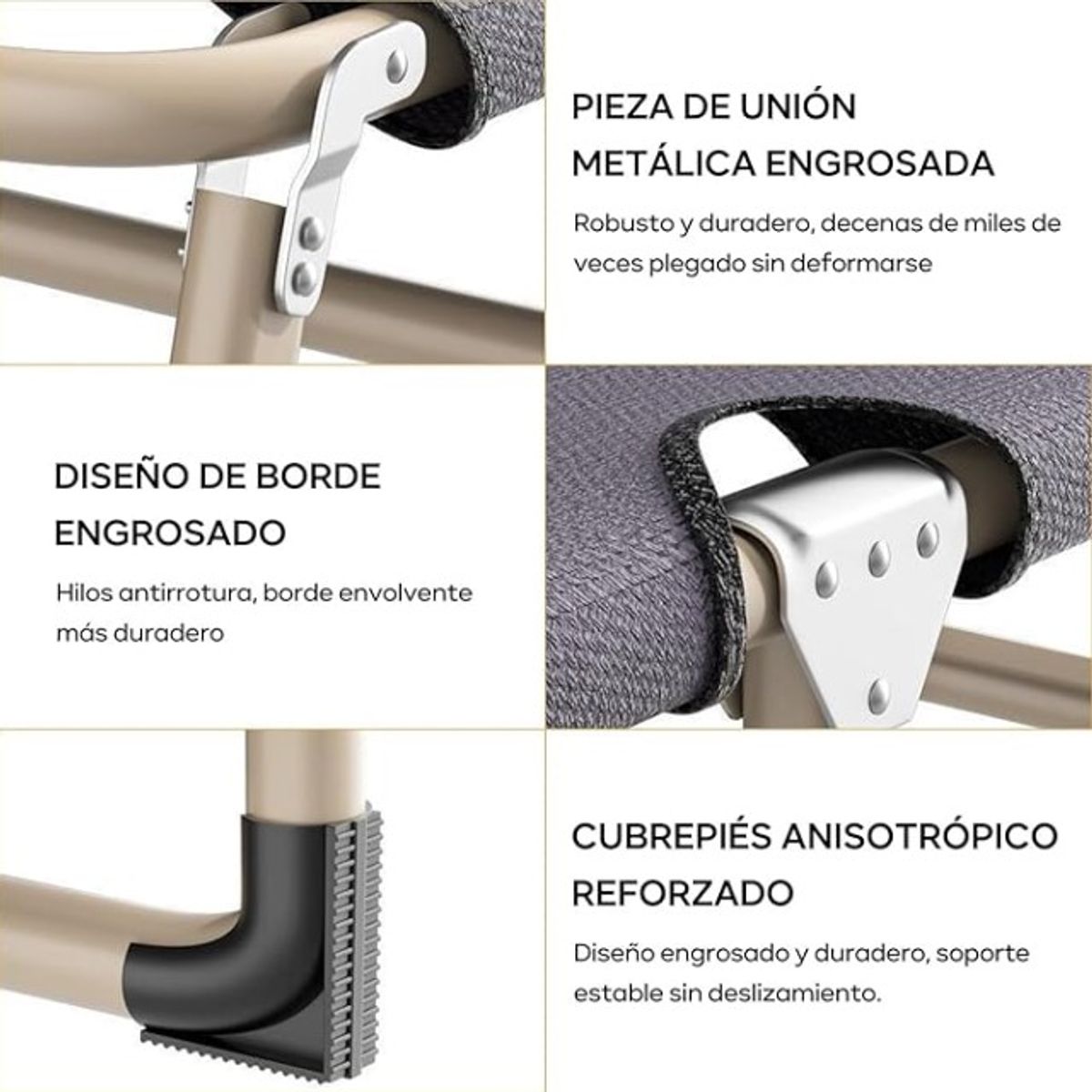 GENERICO - silla reposera cama de campaña camping.