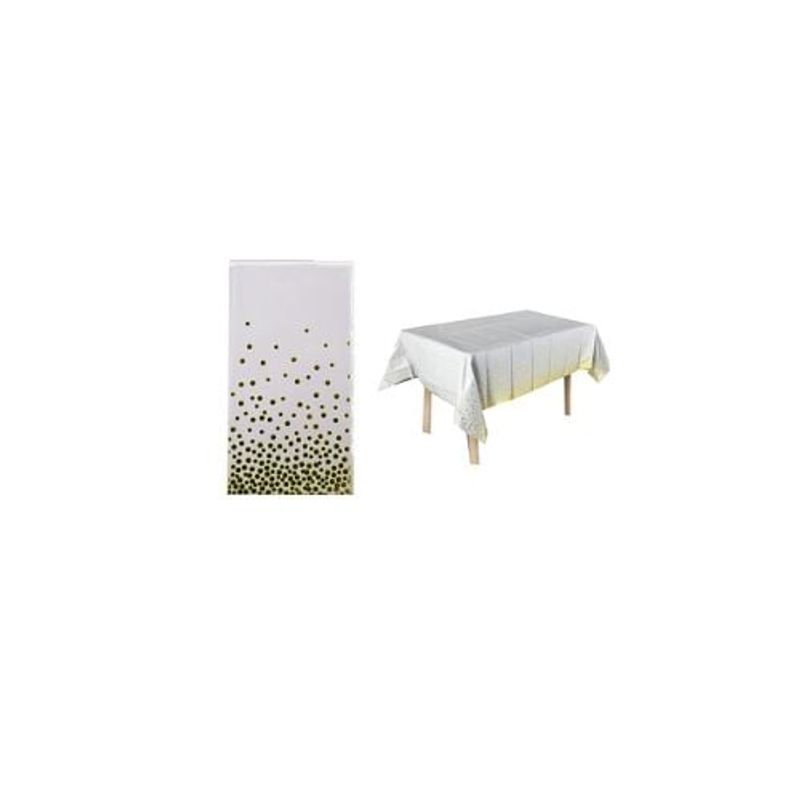 GENERICO - Mantel Blanco Tornasol Con Punto 137x183cm