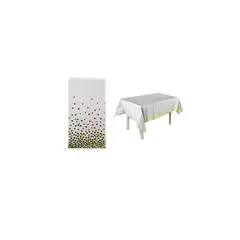 GENERICO - Mantel Blanco Tornasol Con Punto 137x183cm