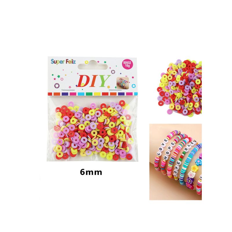 GENERICO - ACCESORIOS PARA PULSERAS 6 MM