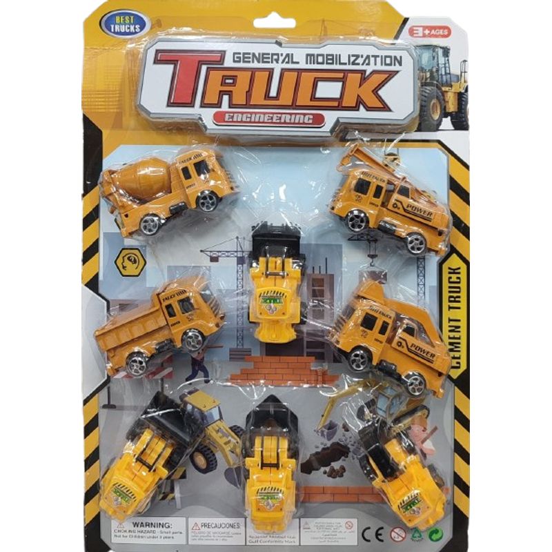 GENERICO - Set Camión De Construcción Juguete Mobilization Truck