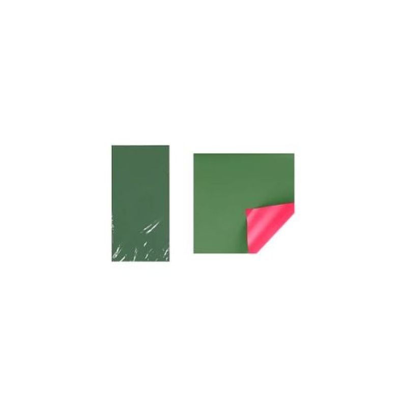 GENERICO - Papel Coreano Verde Y Fuscia 58CMx58CM 20PCS