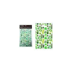 GENERICO - Bolsas Perladas Para Dulces Cactus 10pcs 17x25cm