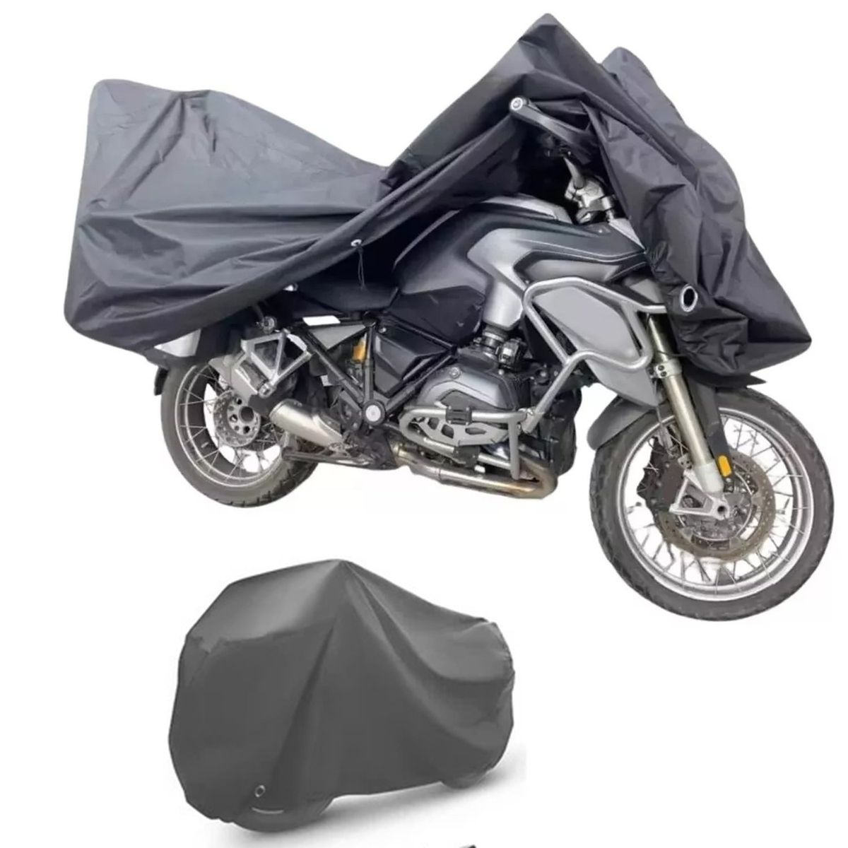 KUANGYE - Funda Para Moto Y Bicicleta Impermeable Protector Exterior