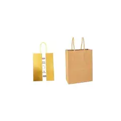 GENERICO - Bolsa De Papel Kraft Mediana Color Natural