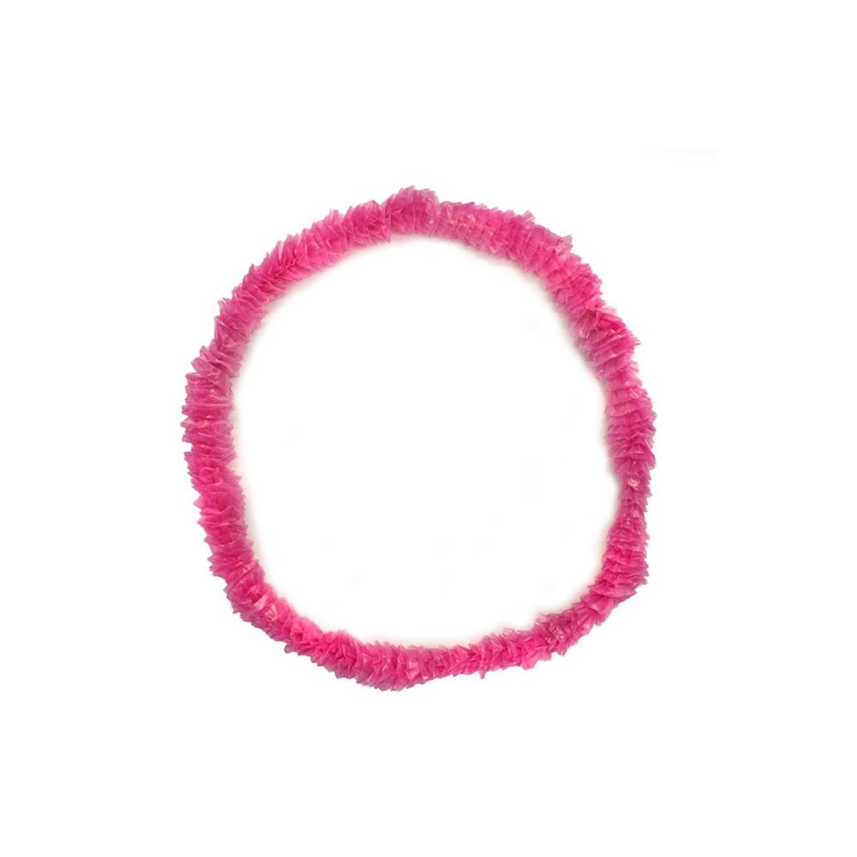 GENERICO - COLLAR HAWAI PLASTICO FUCSIA X12 UNI