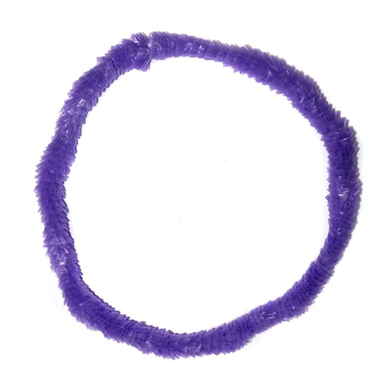 GENERICO - COLLAR HAWAI PLASTICO MORADO X12 UNI