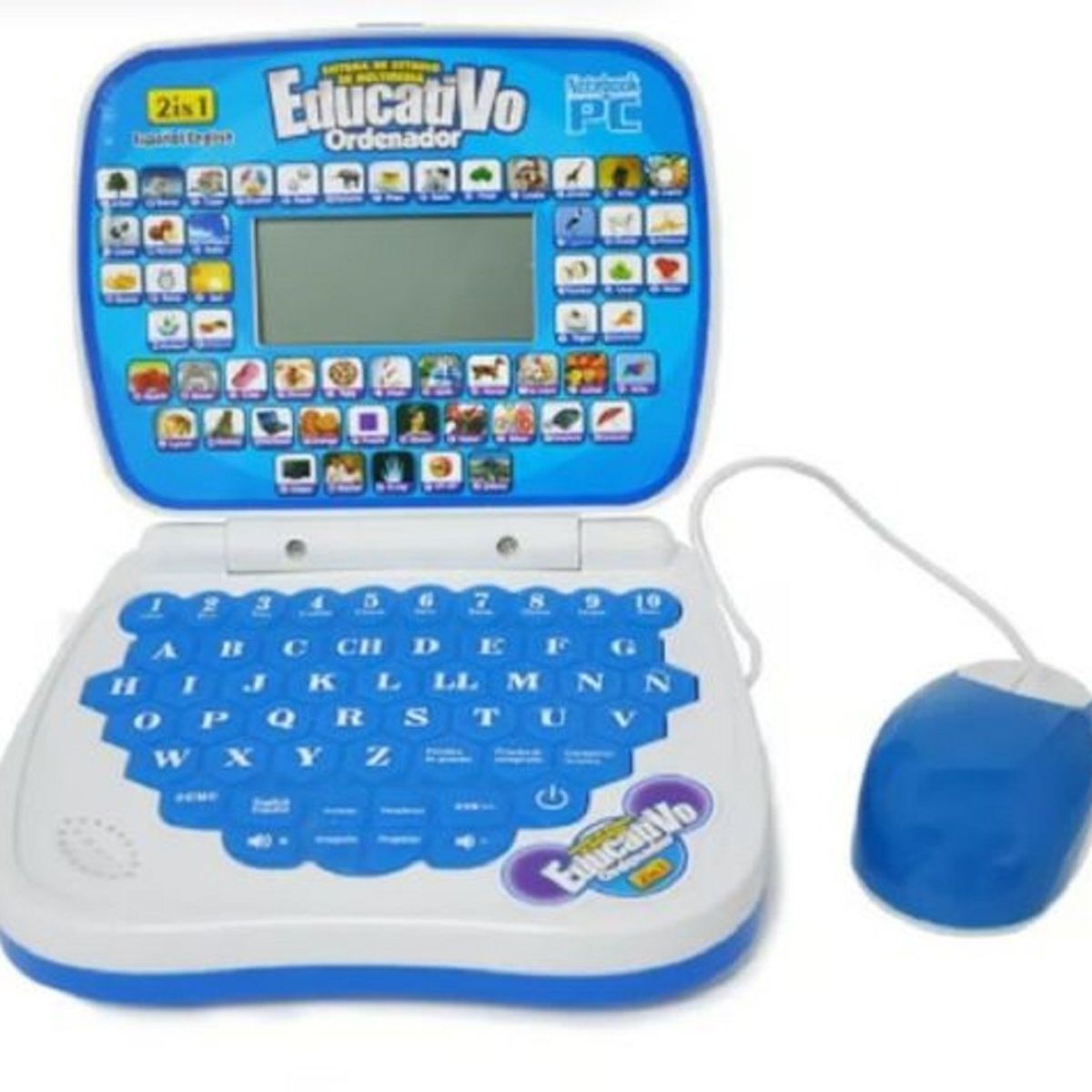 GENERICO - COMPUTADORA DE NIÑOS DIDACTICA DINO VERDE INGLES ESPAÑOL WYM
