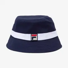 FILA - Gorro Bucket F-Box Azul Blanco