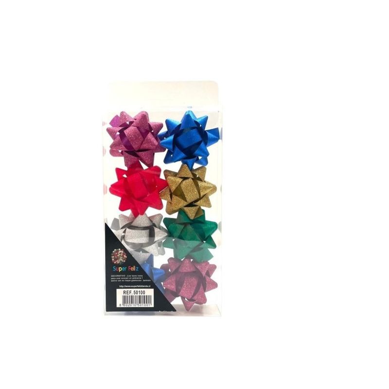 GENERICO - LAZOS DE REGALO MULTICOLOR