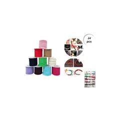GENERICO - CORDON DE PULSERAS 24 PCS